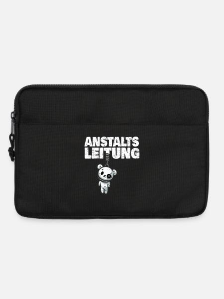 Anstaltsleitung Teddy - Laptoptasche 13" - Schwarz