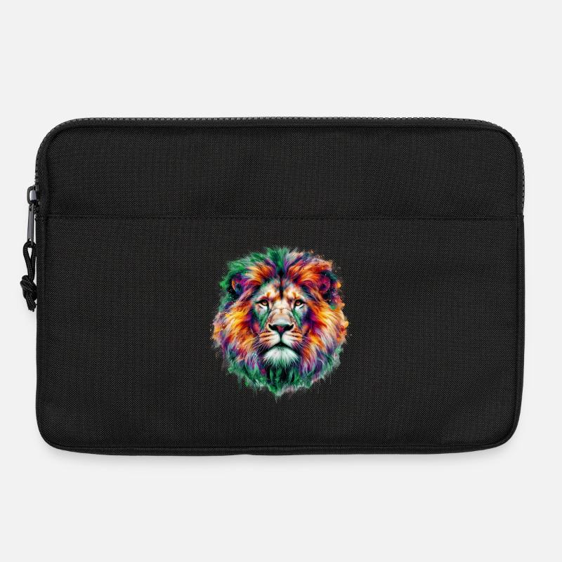 Lion - Laptop bag 13" - black