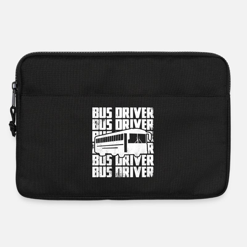 Busfahrer - Laptoptasche 13" - Schwarz