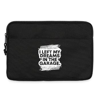 J’ai laissé mes rêves dans le cadeau fanatique de voiture de garage - Sacoche pour ordinateur portable 13 pouces - noir - Devant