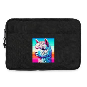 Alpaka - Laptoptasche 13" - Schwarz - Vorne