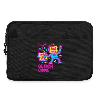 Glitchcore ! - Sacoche pour ordinateur portable 13 pouces - noir - Devant
