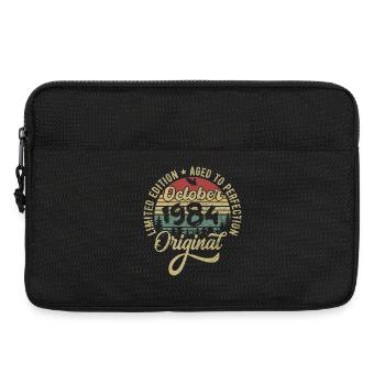 oktober 1984 Jahrestag oktober 1984 oktober - Laptoptasche 13" - Schwarz - Vorne