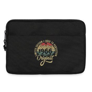 october 1966 anniversary october 1966 october - Laptop bag 13" - black - Front
