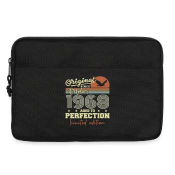 1968 Oktober 1968 Geburtstag Oktober 1968 - Laptoptasche 13" - Schwarz - Vorne