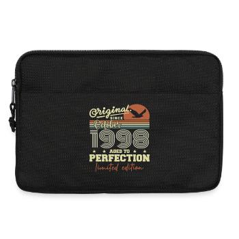 1998 Oktober 1998 Jubiläum Oktober 1998 - Laptoptasche 13" - Schwarz - Vorne
