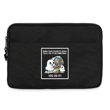 Mon fantôme préféré - Sacoche pour ordinateur portable 13 pouces - noir - Devant