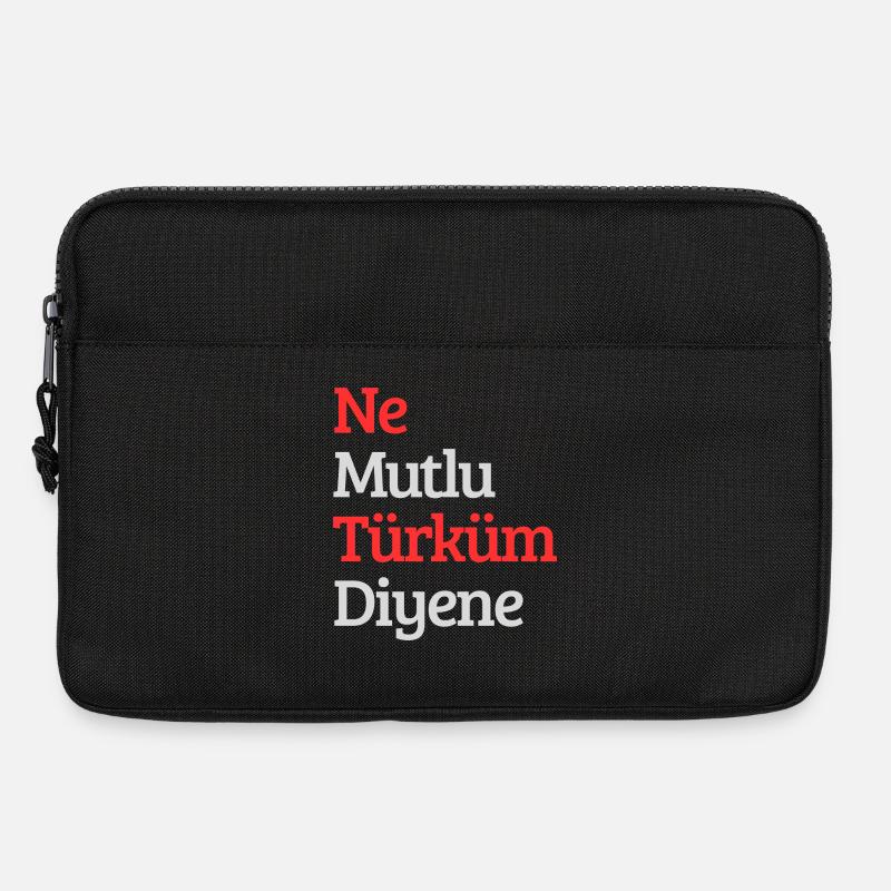 Turkey Design - Laptop bag 13" - black