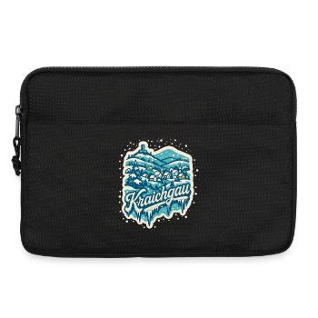 Kraichgau Winterlandschaft   - Laptoptasche 13" - Schwarz - Vorne