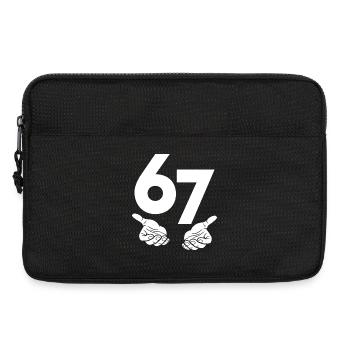 6 7 - Laptop bag 13" - black - Front