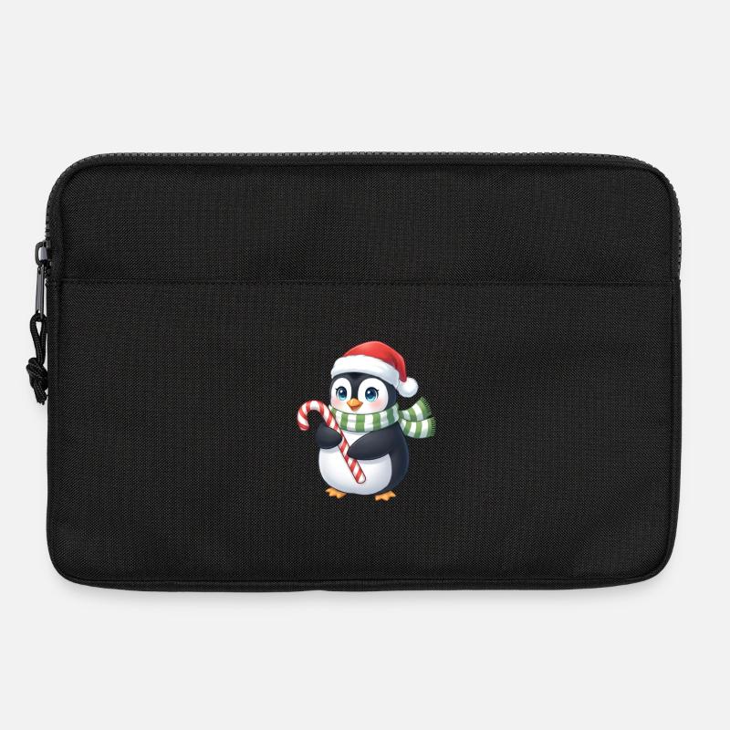 Weihnachtspinguin - eine tolle Geschenkidee - Laptoptasche 13" - Schwarz