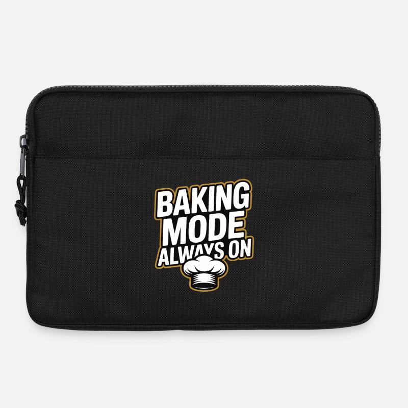 Baking Mode - Backmodus Immer An - Laptoptasche 13" - Schwarz