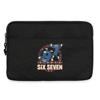 6 7 Six Seven Memes -- Aura Points Kids Gaming - Sacoche pour ordinateur portable 13 pouces - noir - Devant