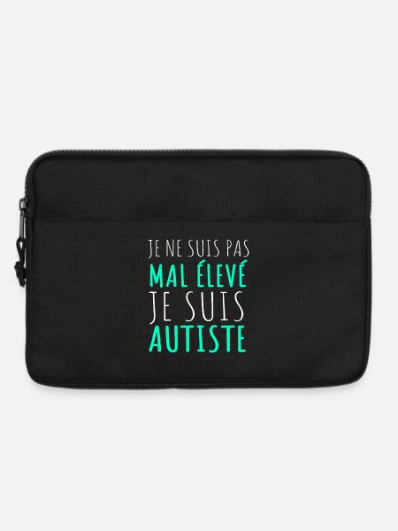 Autismus Geschenk Autismus Inklusion Neurodiversität - Laptoptasche 13" - Schwarz