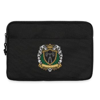 Königliches Radsportwappen - Laptoptasche 13" - Schwarz - Vorne