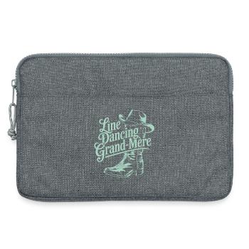 Line Dancing Grand-Mère - Sacoche pour ordinateur portable 13 pouces - gris chiné - Devant
