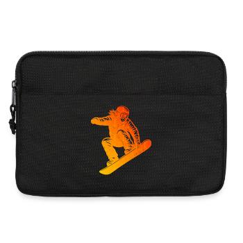 Snowboard Stil für jeden Anlass - Laptoptasche 13" - Schwarz - Vorne