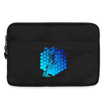 Handball Fokus pur fuer Frauen - Laptoptasche 13" - Schwarz - Vorne