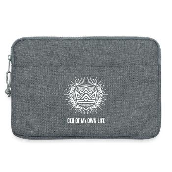 CEO Of My Own Life Krone - Laptop bag 13" - heather grey - Front