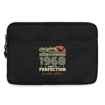 Birthday March 1968 - Laptop bag 13" - black - Front