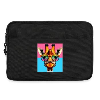 giraffe - Laptop bag 13" - black - Front