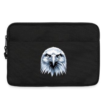 Aigle Pygargue à tête blanche Aigle royal Pygargue à queue blanche - Sacoche pour ordinateur portable 13 pouces - noir - Devant