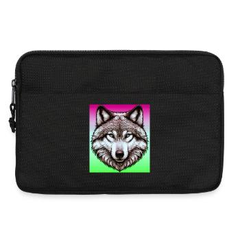 Wolf - Laptop bag 13" - black - Front