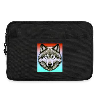 Wolf - Laptop bag 13" - black - Front
