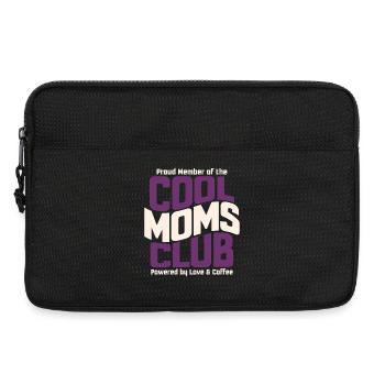 Cool Moms Club - Mama Geschenk Muttertag   - Laptoptasche 13" - Schwarz - Vorne
