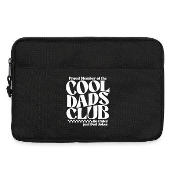 Cool Dads Club - Papa Vatertag Geschenk - Laptoptasche 13" - Schwarz - Vorne