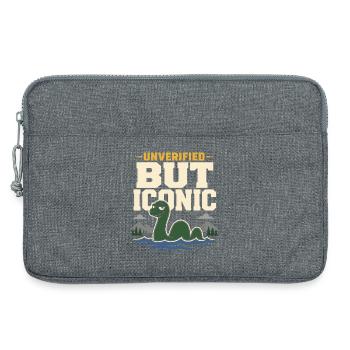 Loch Ness Monster Nessie Loch Ness Cryptid - Laptop bag 13" - heather grey - Front