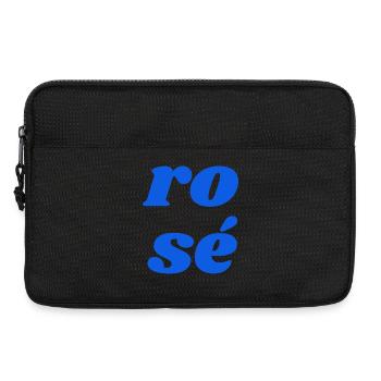 ro sé - Laptop bag 13" - black - Front