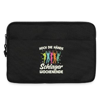 Schlager Party Schlagermusik Tanzparty Musik - Laptoptasche 13" - Schwarz - Vorne