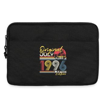 Juli 1996 Jahrgang Geburtstag Vintage Geschenk - Laptoptasche 13" - Schwarz - Vorne