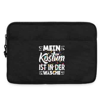 Mein Kostüm Ist In Der Wäsche Karneval Fasching - Laptoptasche 13" - Schwarz - Vorne