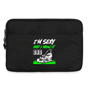 I_Am_Sexy_And_I_Mow_It_Dad - Laptoptasche 13" - Schwarz - Vorne