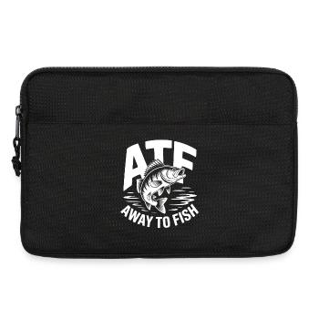 ATF – À la pêche - Sacoche pour ordinateur portable 13 pouces - noir - Devant
