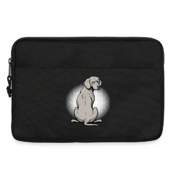 Propriétaire de Weimaraner Passionné de Weimaraner - Sacoche pour ordinateur portable 13 pouces - noir - Devant