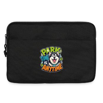 Alaskan Malamute - Laptoptasche 13" - Schwarz - Vorne