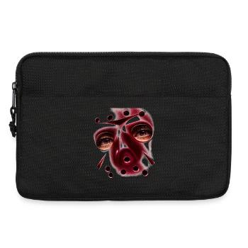 tronçonneuse - Sacoche pour ordinateur portable 13 pouces - noir - Devant