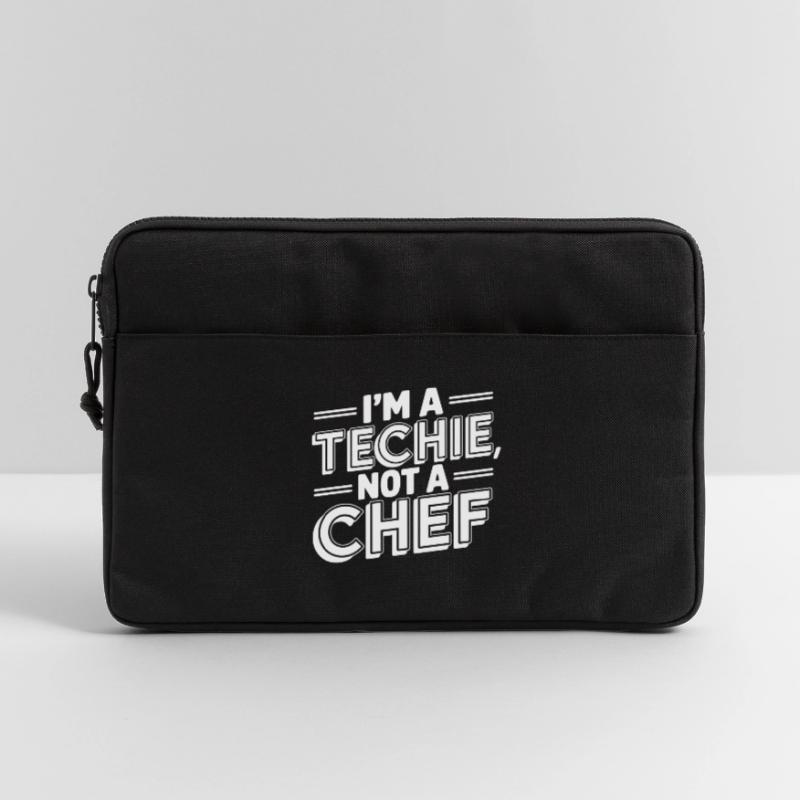 Techie Not a Chef Technician IT Programmer Laptop bag 13"