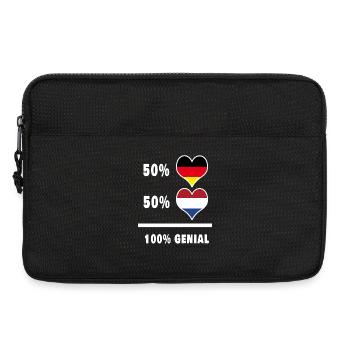 Germany and Netherlands awesome / Gift - Laptop bag 13" - black - Front