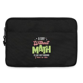 Mathematik - Laptoptasche 13" - Schwarz - Vorne
