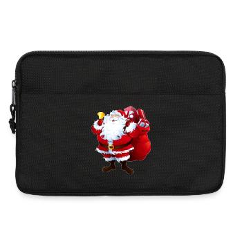 Weihnachtsgeschenk - Laptoptasche 13" - Schwarz - Vorne