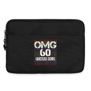 60th birthday - Laptop bag 13" - black - Front