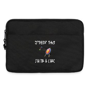 Ich kann nicht Bogenschießen - Laptoptasche 13" - Schwarz - Vorne