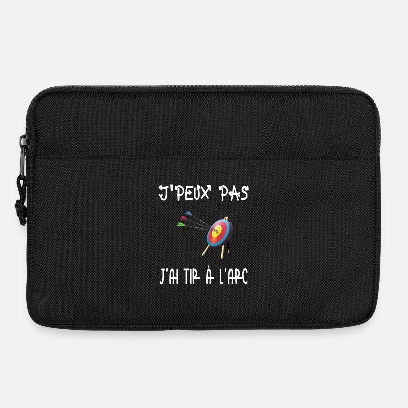 Ich kann nicht Bogenschießen - Laptoptasche 13" - Schwarz