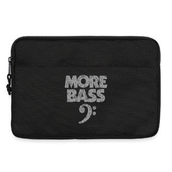 More Basse (Vintage/Gris) Bassistes - Sacoche pour ordinateur portable 13 pouces - noir - Devant