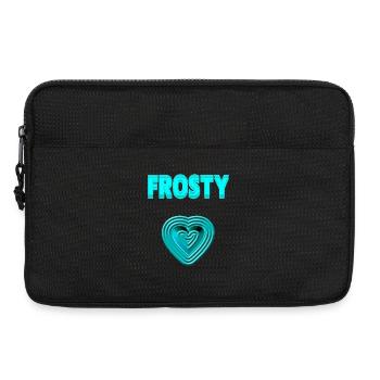 FROSTY COEUR - in love - Sacoche pour ordinateur portable 13 pouces - noir - Devant