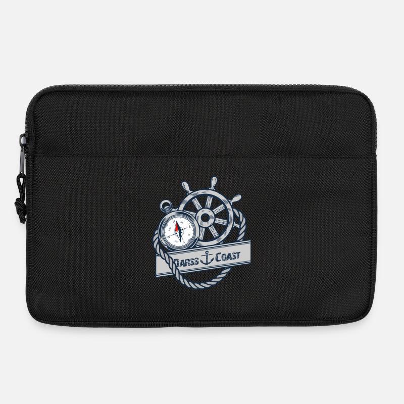 DarssCoast - Dein Statement für den Darß - Laptoptasche 13" - Schwarz